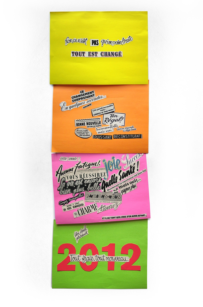 Valentine Hebert - collages