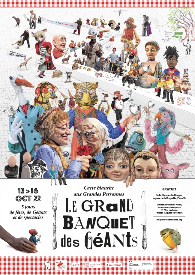 le grand banquet des géants - les grandes personnes