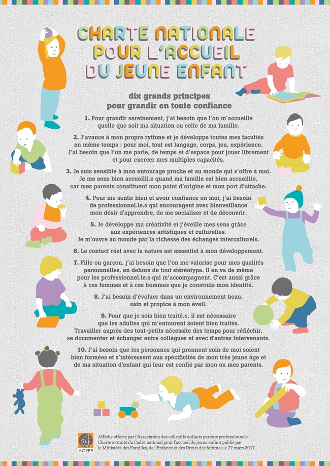 affiche ace charte accueil jeune enfant