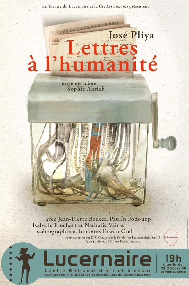 affiche-Lettres à l'Humanité affiche-Lettres à l'Humanité