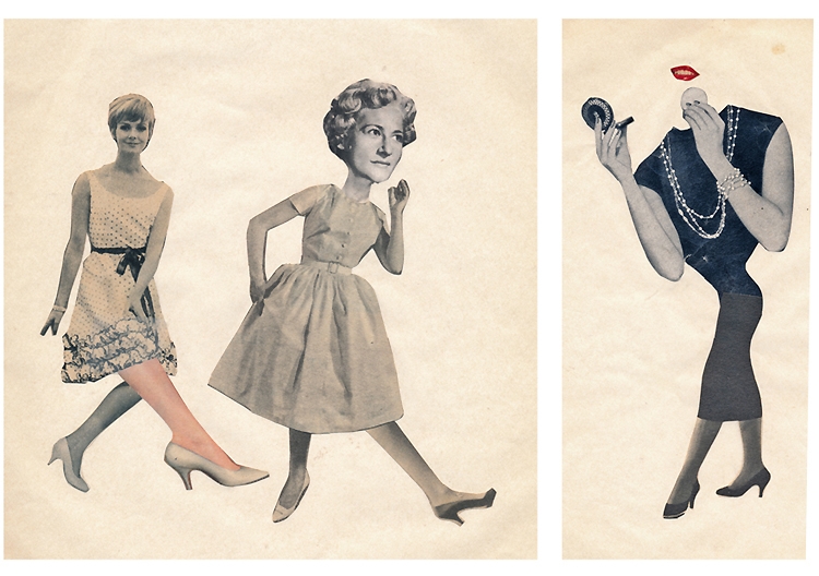 Valentine Hebert - collages Valentine Hebert - collages