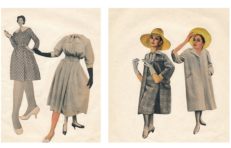 Valentine Hebert - collages Valentine Hebert - collages